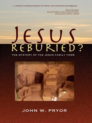 cover image of Jesus Reburied?